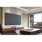 silver PVC matt white hanging on the wall narrow-edge fixed frame projector screen