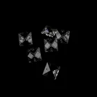 18mm machine grinding clear square crystal beads prism DIY chandelier lamp in 2 holes Home Curtain Accessories