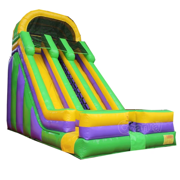 commercial inflatable dry slide/pvc inflatable slide for rental