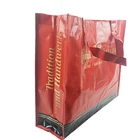 Carrier Recyclable OPP Laminated PP Woven Carrier Bag