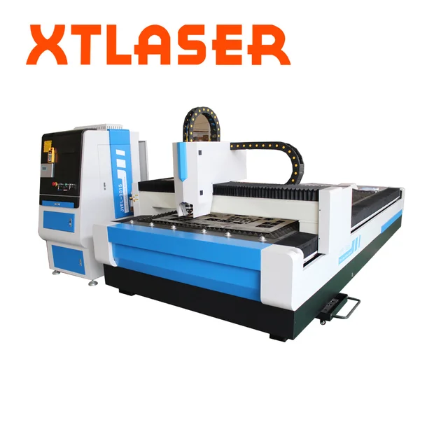 3000W Opening Type Fiber Laser Cutting Machine With saw tooth Working Table