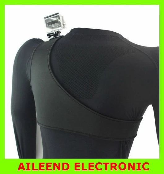 Harness Chest Belt Single Shoulder Strap Adapter Camera Mount for 4/ 3+ / 3 / 2 / 1 SCM-2