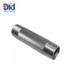 Pipe Hose Fitting Gi 4 Inch Threaded And Tube Type Of Hot Dip Galvanized Barrel Nipple