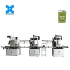 Food Automatic Can Machine Automatic Machinery For Making 1-5L Olive Oil Rectangular Tin Cans