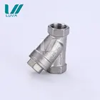 Manufacturing Plant Strainer SS316 SS304 Professional Stainless Steel Y Type Female Thread Strainer