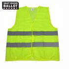 new design security equipment road safety clothing 100% polyester fabric nigeria safety reflective vest