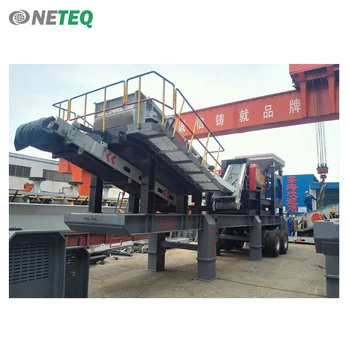 mobile silica quartz quarry big stone crushing machine , stone crushing machine for sale