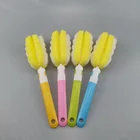 sponge bottle brush for kinds of bottle/cups