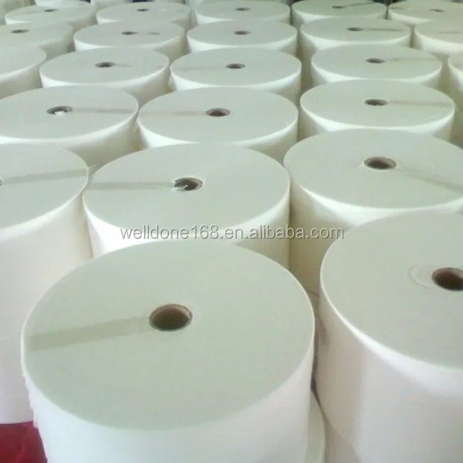 Good quality jumbo toilet tissue used in baby diaper or sanitary napkin or pad