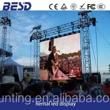 2019 full color outdoor p6 led screen, vibration screen, advertising screen