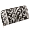 Wholesale dropshipping customized cash holder canvas zipper women wallet