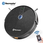 Vacmaster コードレスロボット真空掃除機真空スマート、ジャイロ無線 LAN APP 袋のいらないドライモップ機能自動、 V16EU