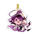 Personalized Anime Glitter Acrylic Keychain As Souvenir