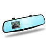Dual Lens Car Camera, Rear View Reverse Mirror Backup Camera, 1080P Full HD Dash Cam Car Recorder DVR with 4.3 Inch Screen