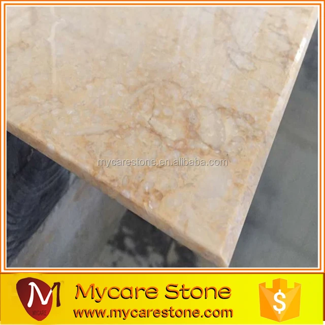 beige color cultured sunny yellow marble slabs