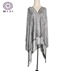 Latest fashion jacquard lady warm pashmina scarf