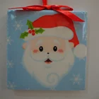 Custom made high quality Santa pendant