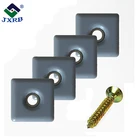 Wholesale hole in center felt pads ptfe furniture protector for teflon gliders