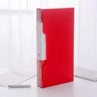 Clear new document display book A4 size 20 pocket PP plastic file folder