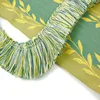Colorful popular design top quality cotton carpet brush fringe