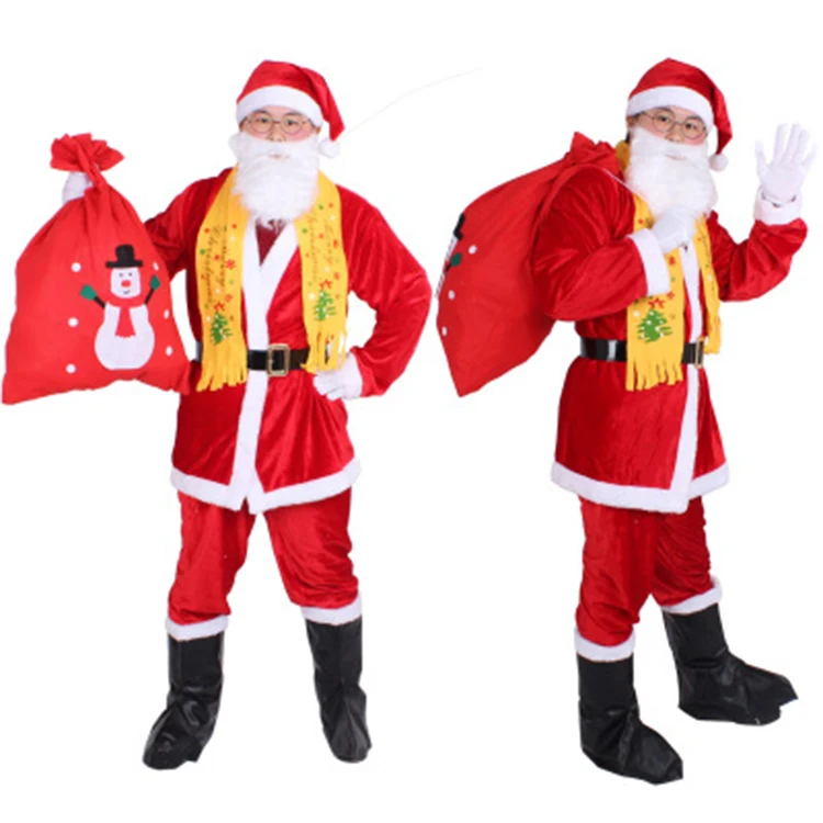 הנאה CE מבוגרים קמע תלבושות לגברים עבור חג המולד אירועים