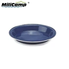 Outdoor wholesale camping enamel metal dishes