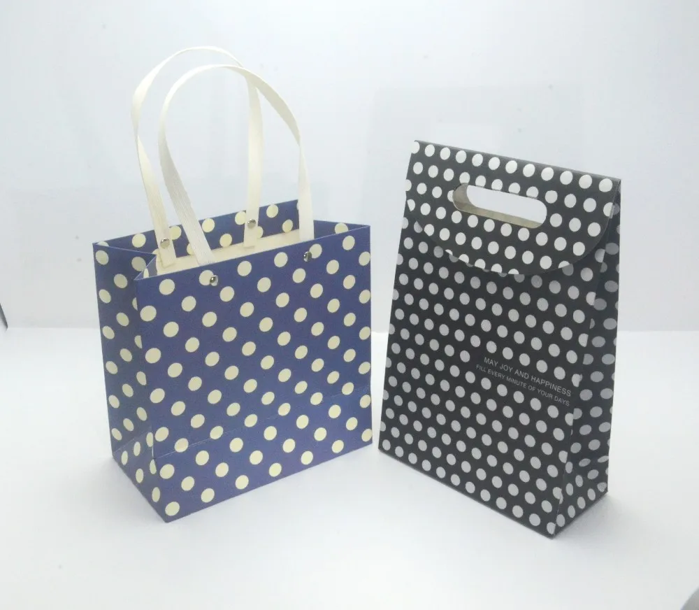 handle kraft paper shopping bag for shopping ,paper bag for g