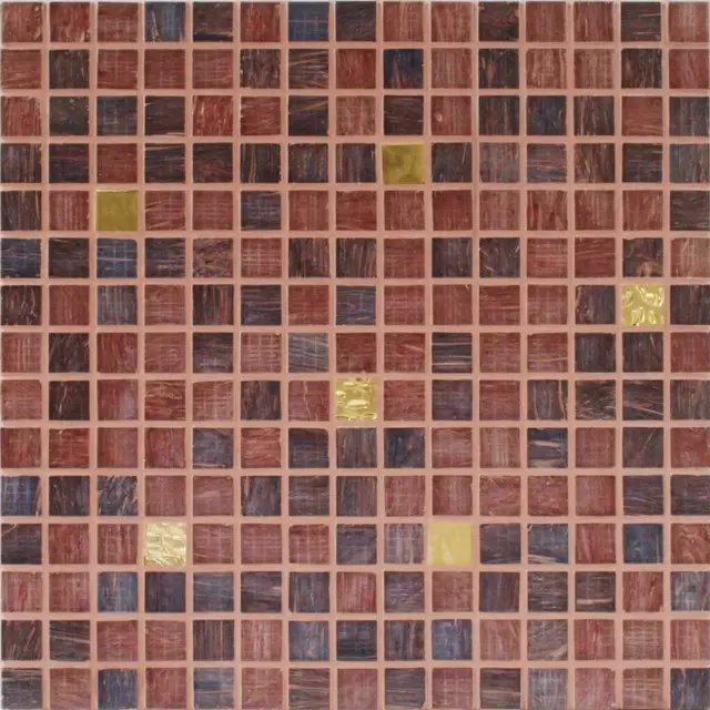 Glass mosaic tile, green blue glass mosaic tile