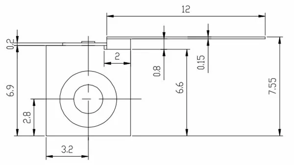 808nm c mount high power laser diodes