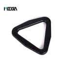 wholesale fashion bag decoration accessories triangle buckle ring plastic belt buckle