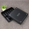custom black luxury gifts hardboard boxes for wallets