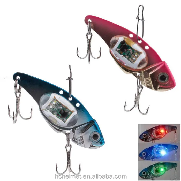 Led Fish Lure Fishing Lure Light Deepwater Fishing Flashing Lamp Metal