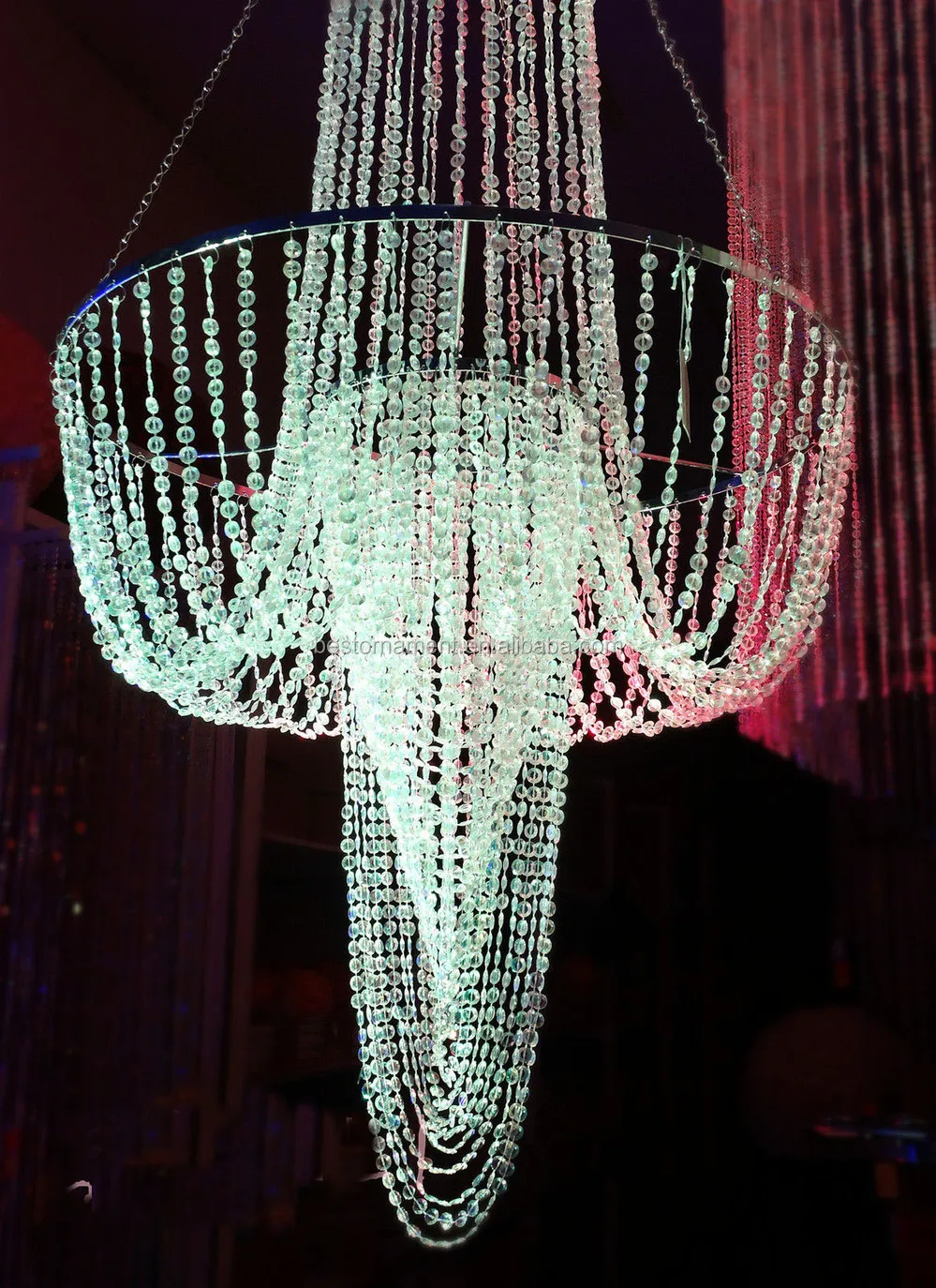 Wedding Wholesale Acrylic Beaded Chandelier Buy Wholesale Acrylic Chandelier,Acrylic Cheap