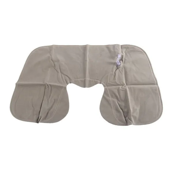 Portable Inflatable U-Shape Pillow Neck Rest Car Travel Comfort Headrest Car Flight Travel Soft Nursing Cushion