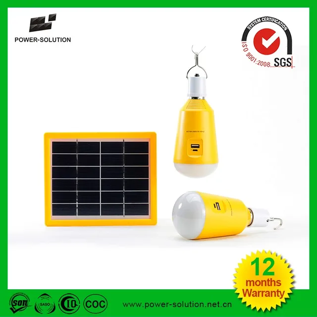 solar charged light