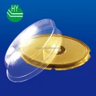 clear oval plastic bread/dessert/cake packaging box
