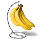Wire Chrome Metal Banana Rack Fruit Holder