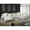 CBMMART Italian design Large Size U-shaped genuine leather corner Sofa