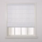 no MOQ natural look white italian roman blinds skylight soundproof blinds blackout