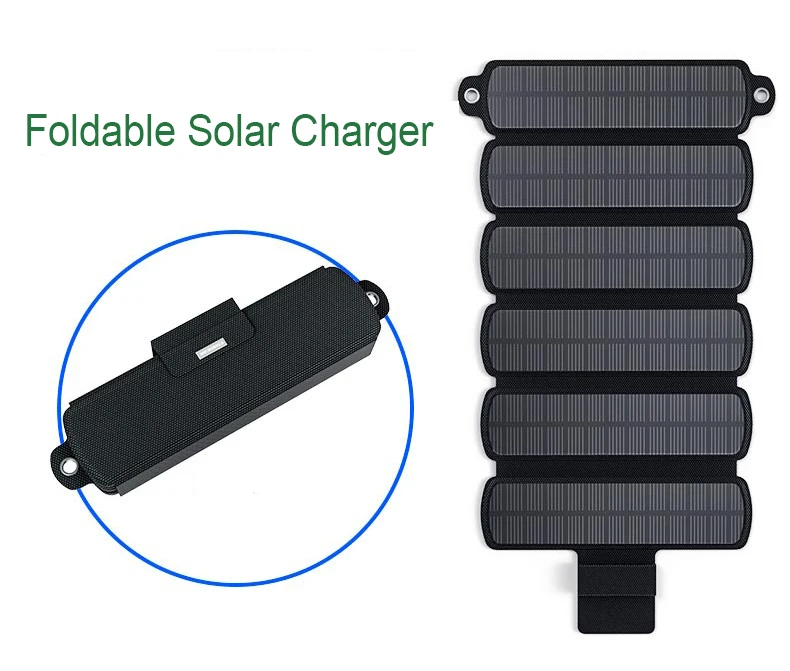 New Items Solar Cell Phone Charger 6W USB Charge Waterproof Portable Foldable Solar Charger Panel - ANKUX.COM