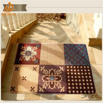 Kitchen Bathroom Floor Print Anti Slip Coloured Door Mats View