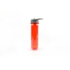 Modern 2 Layer Slim Portable Pop Open Vivid Red Drinking Water Bottle With Straw