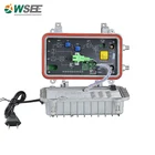 2 Outputs Outdoor HFC CATV Optical Receiver Pakistan with AGC