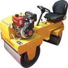 2 ton hot sale hydraulic vibration double wheel asphalt road roller machine(