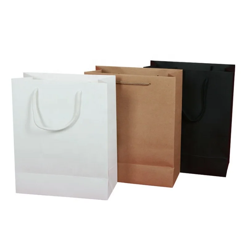 mini brown gift bags