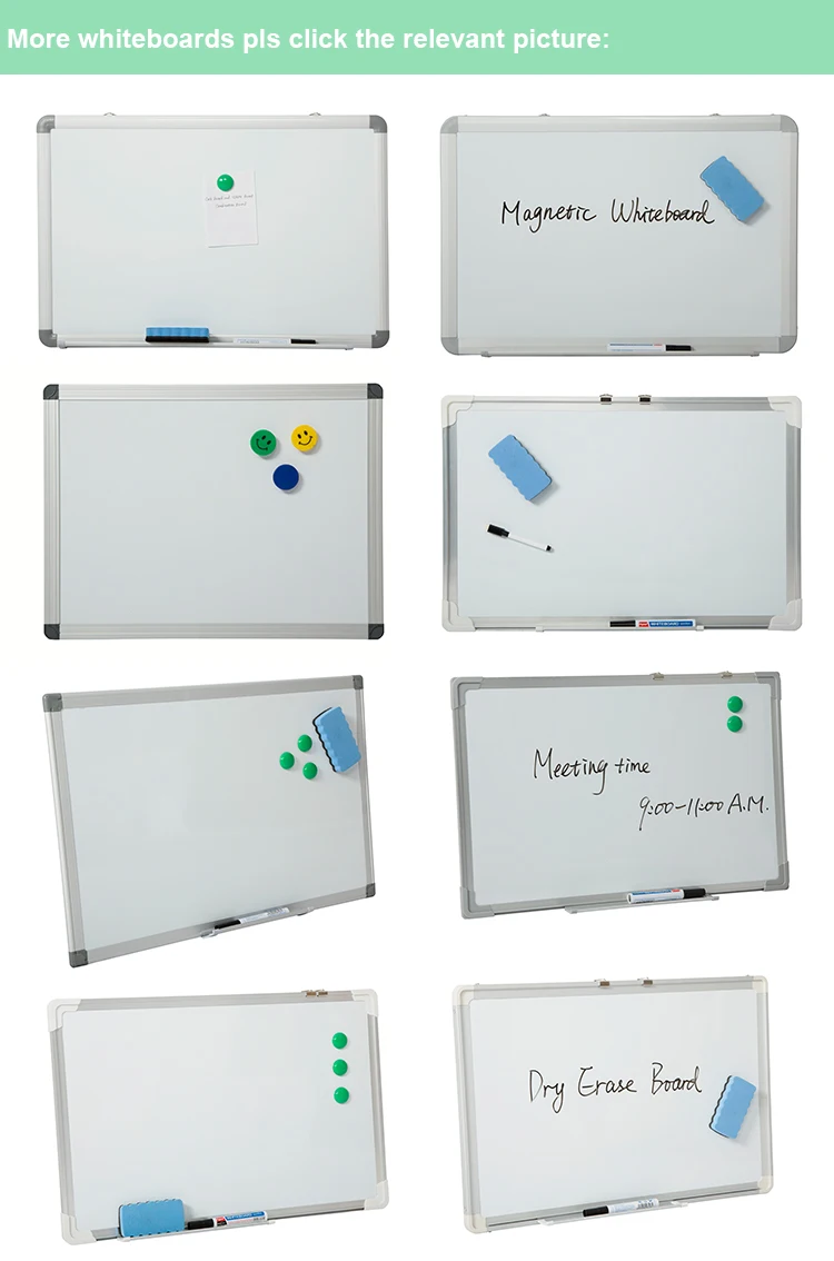 Best Price magnetic whiteboard classroom writing board teaching white board pencil