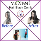 personal use hair products black color plastic professional comb