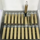 2017新しい!リモート制御祭りクリスマスツリー装飾ledフレームレスキャンドルでクリップ12/pck、20/パック
