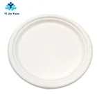 Chinese Eco Friendly Sugarcane Biodegradable Disposable Tableware Dessert Dish Sugarcane Plate Dinnerware