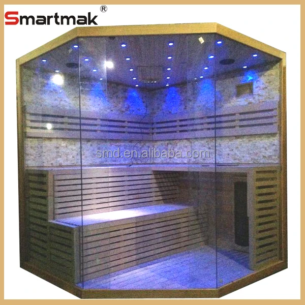 2015 new design wholesale price luxurious wooden finland steam sauna room traditional sauna room